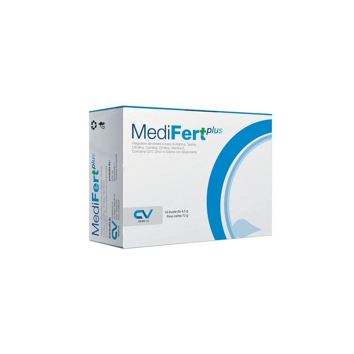 CV MEDICAL Medifert Plus Polv 16Bustx4,5g