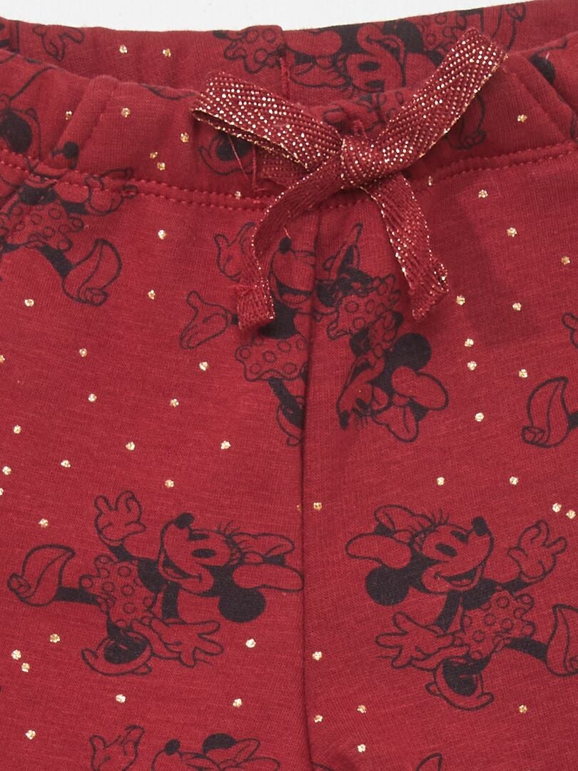 Disney fleecebroek - rood