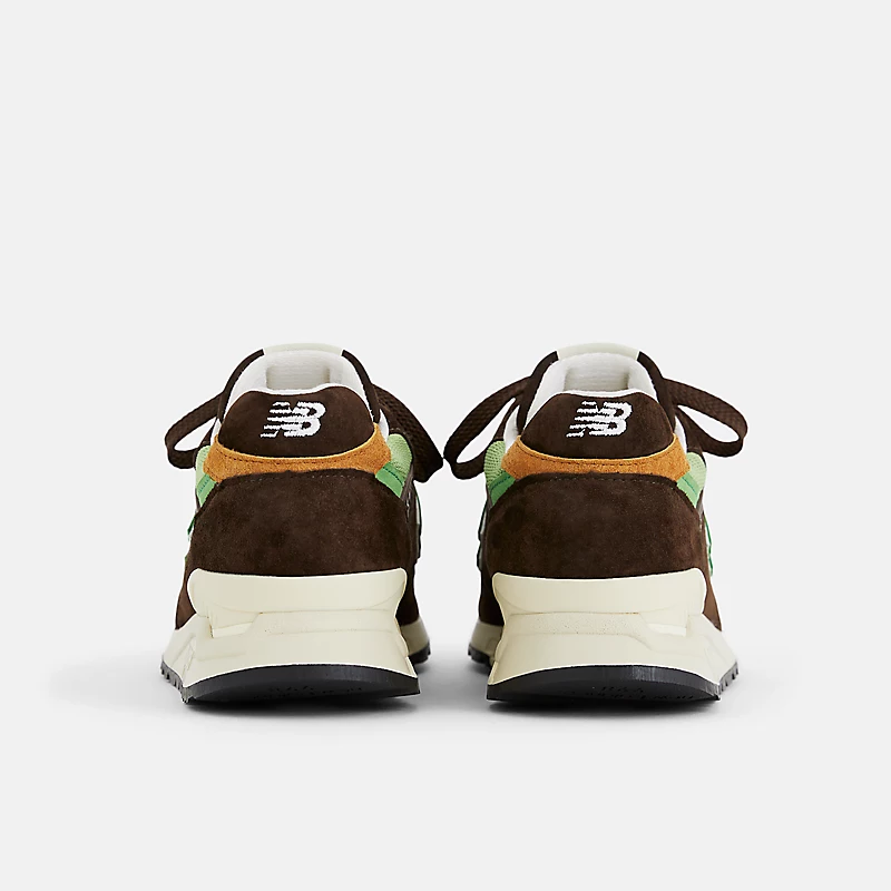 Unisex Wyprodukowano w USA 998 - Brązowy z zielonym