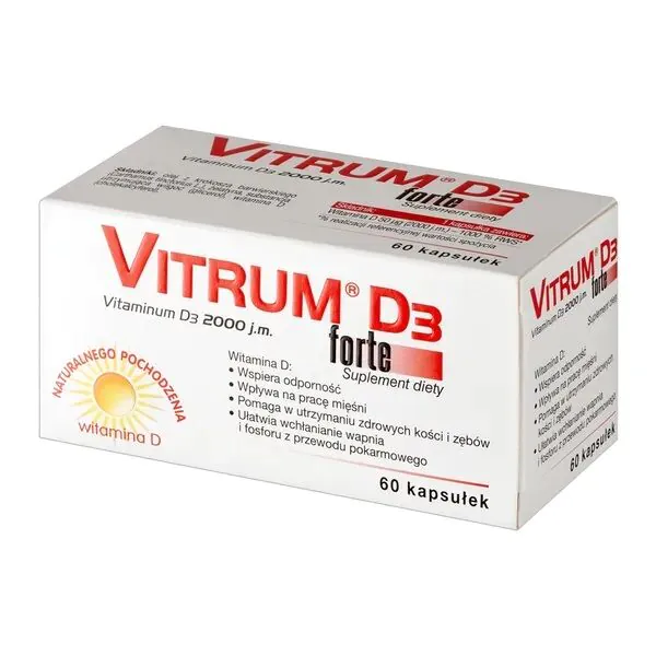 Vitrum D3 Forte, Kapsułki