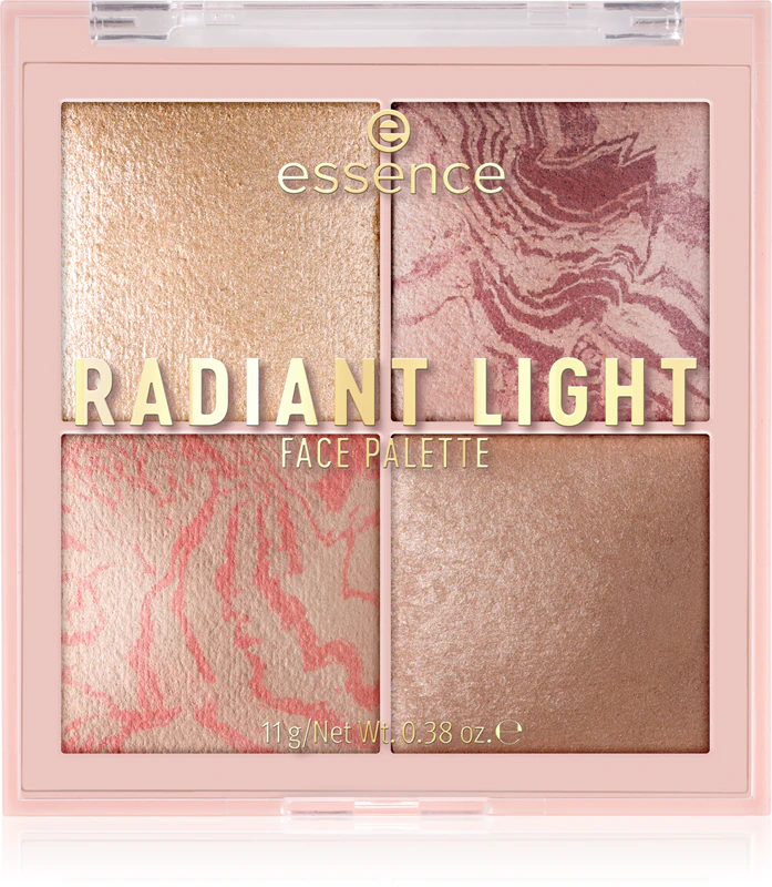 essence Radiant Light Highlighter- und Rouge-Palette