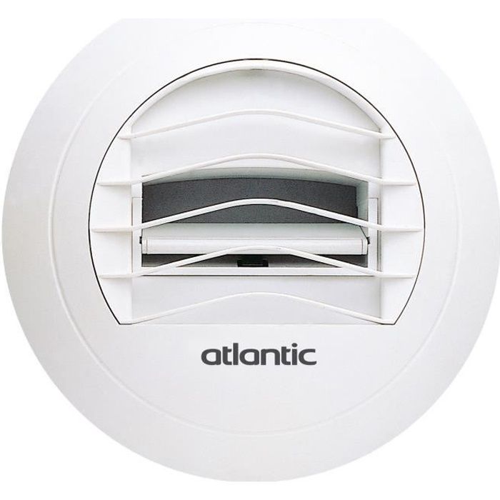 Extractor de aire autorregulable Be 45 j - 45 m³/h - diámetro 125 - Ventilación comercial - Rejilla blanca