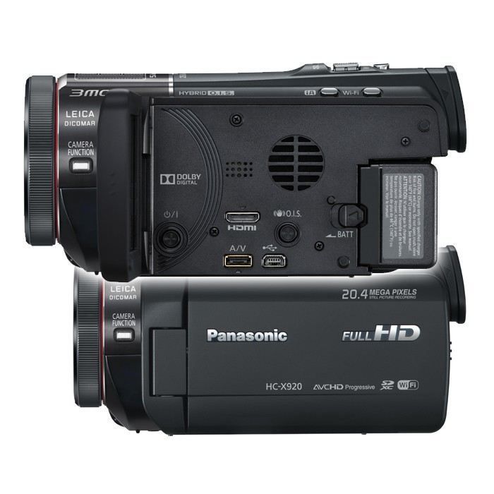 PANASONIC HC-X920 Full HD digitalt videokamera med Wi-Fi