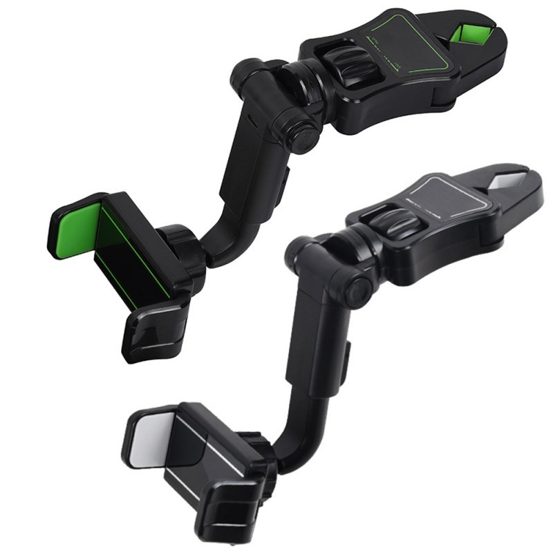 Car Rearview Mirror Phone Stands Navigation Bracket Adjustable Holder Automotive Mobile Phone Holder
