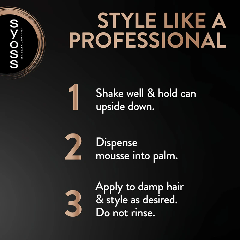 Syoss Keratin Mousse haarmousse met keratine