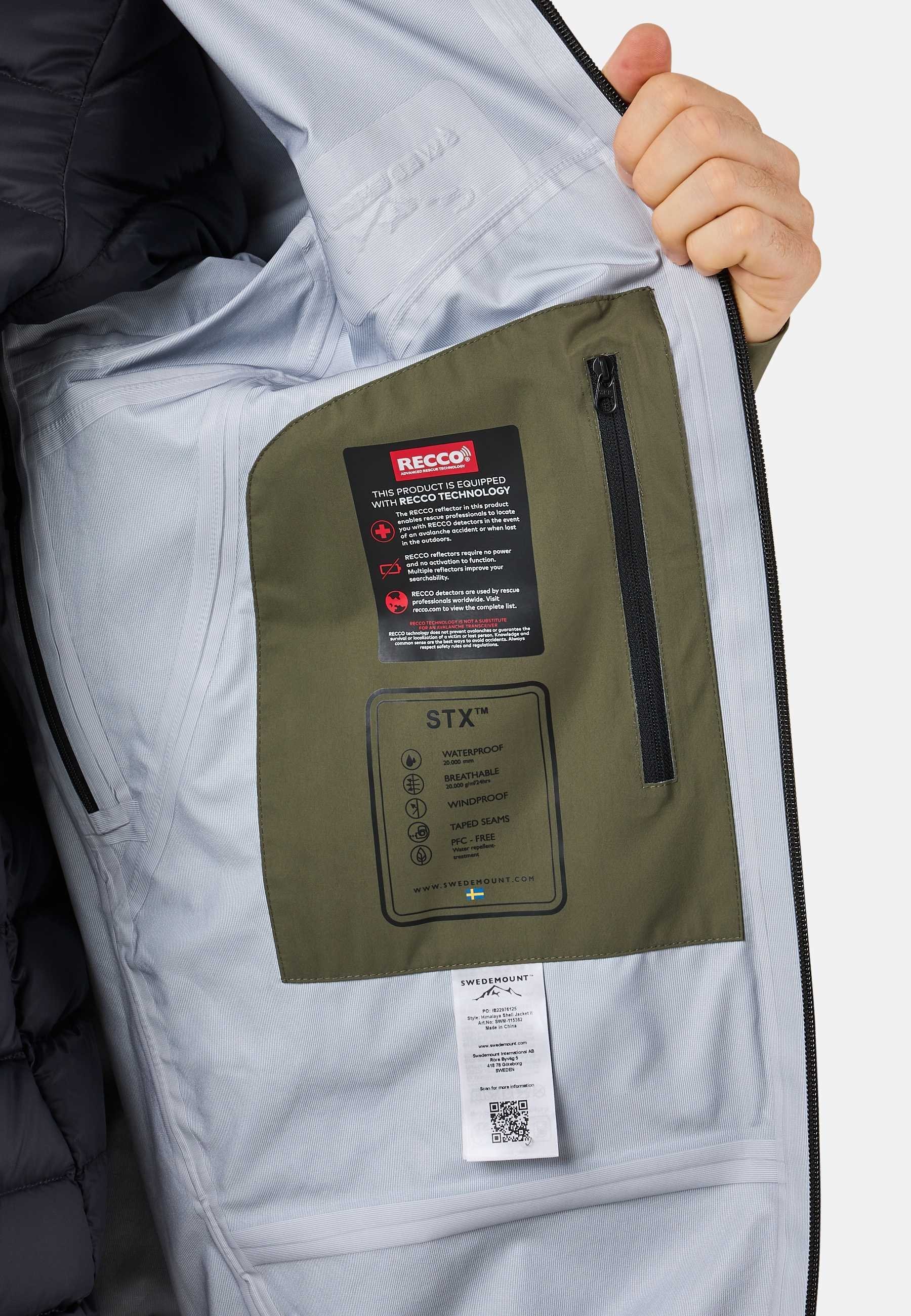 Swedemount HIMALAYA SHELL II - Veste outdoor - olive