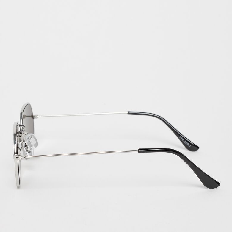 Ronde gafas de sol - plateado, azul
