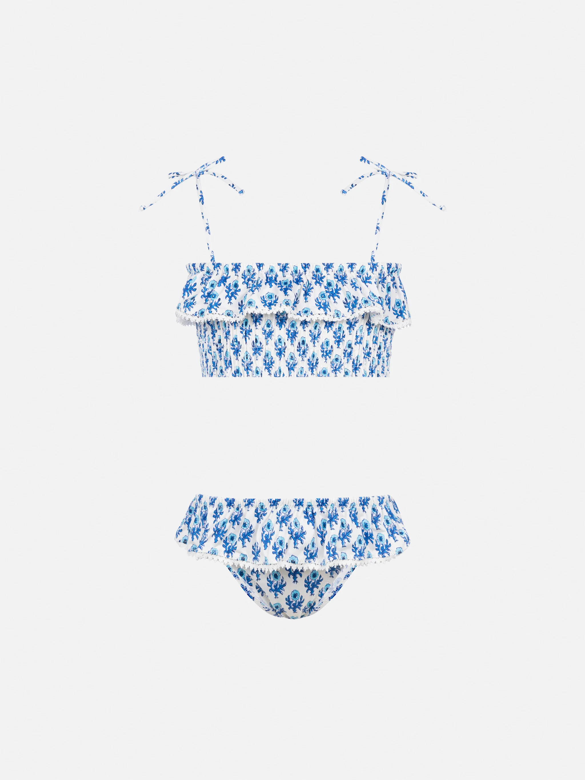 Bikini Melie met ricamo kiel en volant