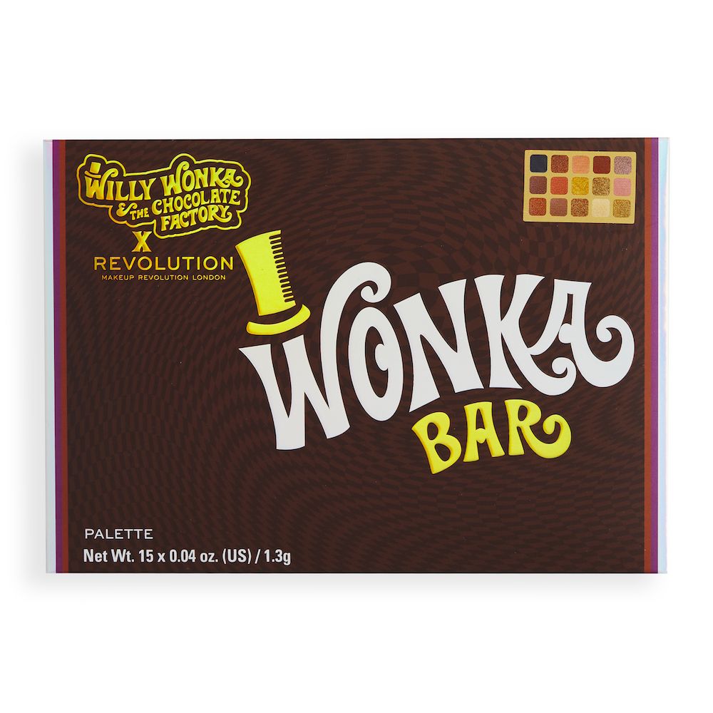 „Willy Wonka Golden Ticket“ akių šešėlių paletė Akių šešėlių paletės ir makiažas