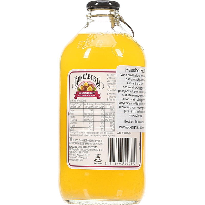 Bundaberg Bundaberg 375ml Passion