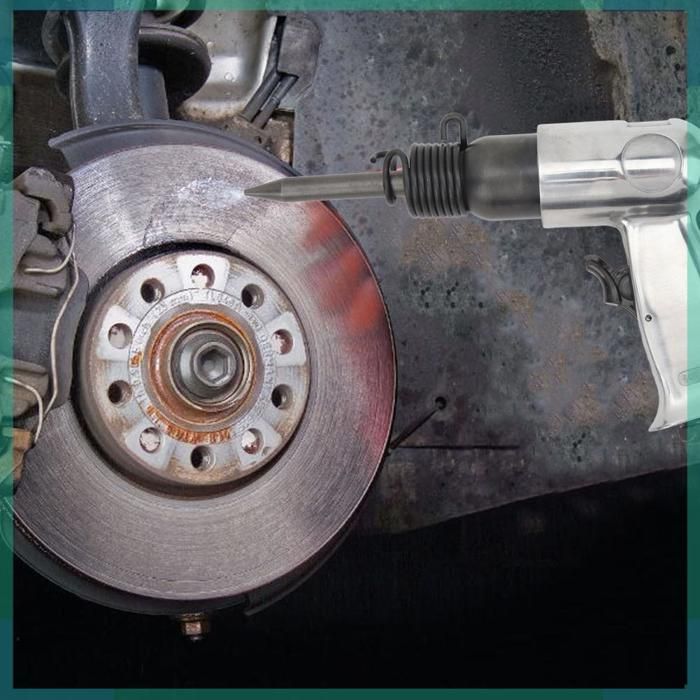 VBESTLIFE Kit Marteau-piqueur Pneumatique Multifonctionnel pour Réparation Auto, Retrait de Rouille, de 250 mm de long