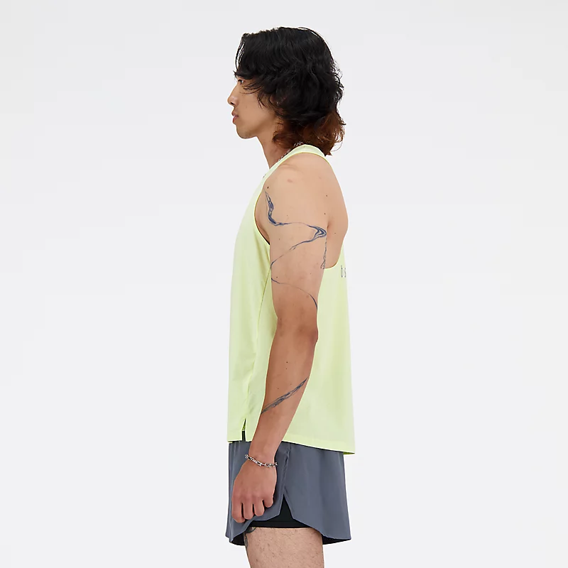 Męski jednoczęściowy strój wyścigowy NB London Edition Athletics – LIMELIGHT