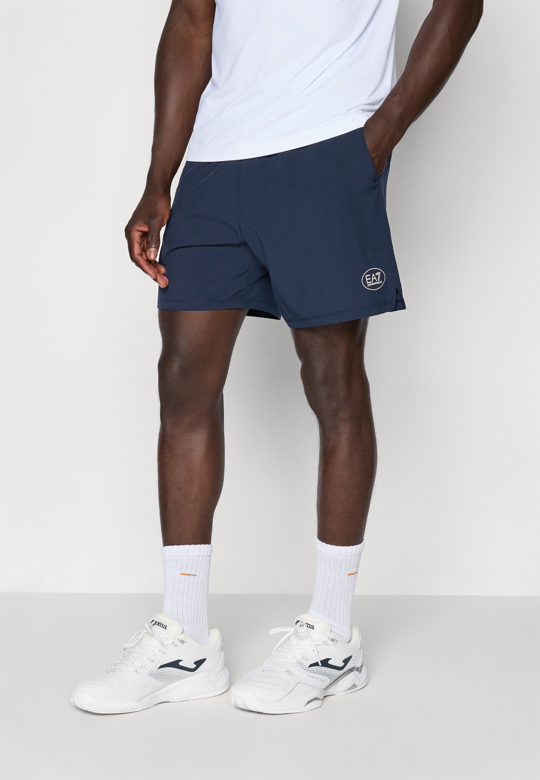 EA7 Emporio Armani TENNIS PRO SHORTS - Sportovní kraťasy - blue