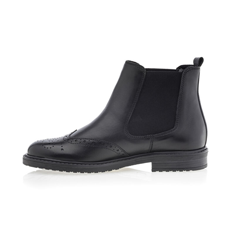 Schwarze Damenstiefel / Stiefeletten