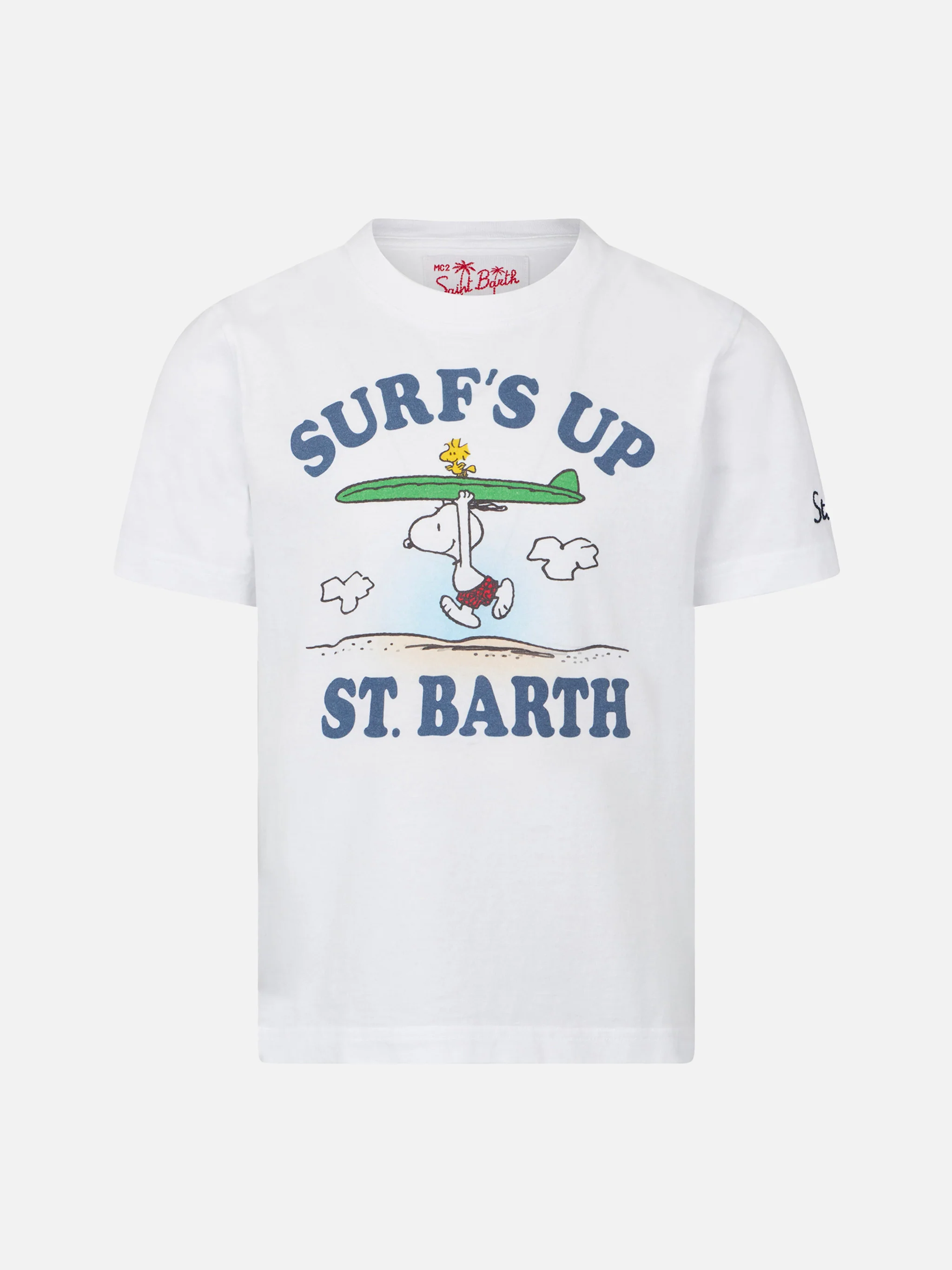 Kinder T-shirt met Snoopy surferprint | SNOOPY - SPECIALE EDITIE