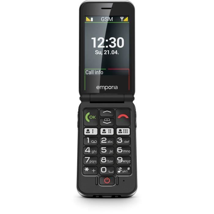 Telefono cellulare EMPORIA Joy Black 2G