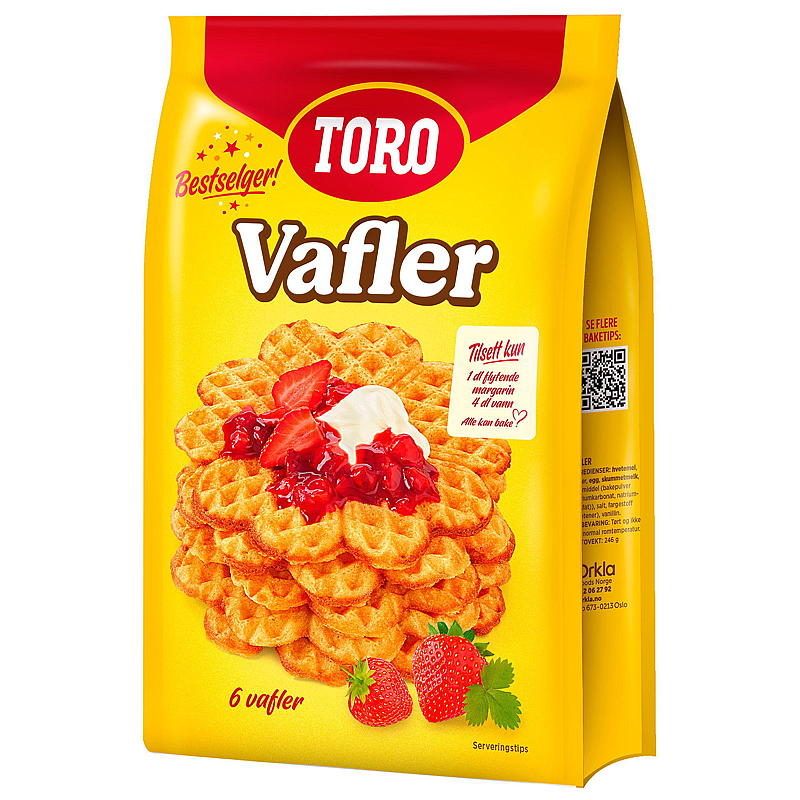 Toro Vaffelblanding 248 g Toro