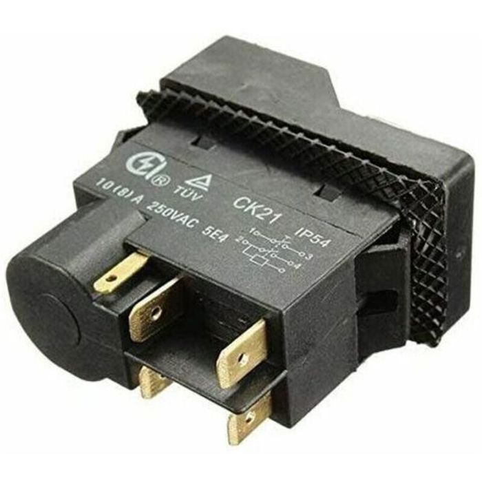 Mezcladora de concreto eléctrica, interruptor de encendido/apagado, interruptor solenoide CK21B/250V, carburador de 5 pines.