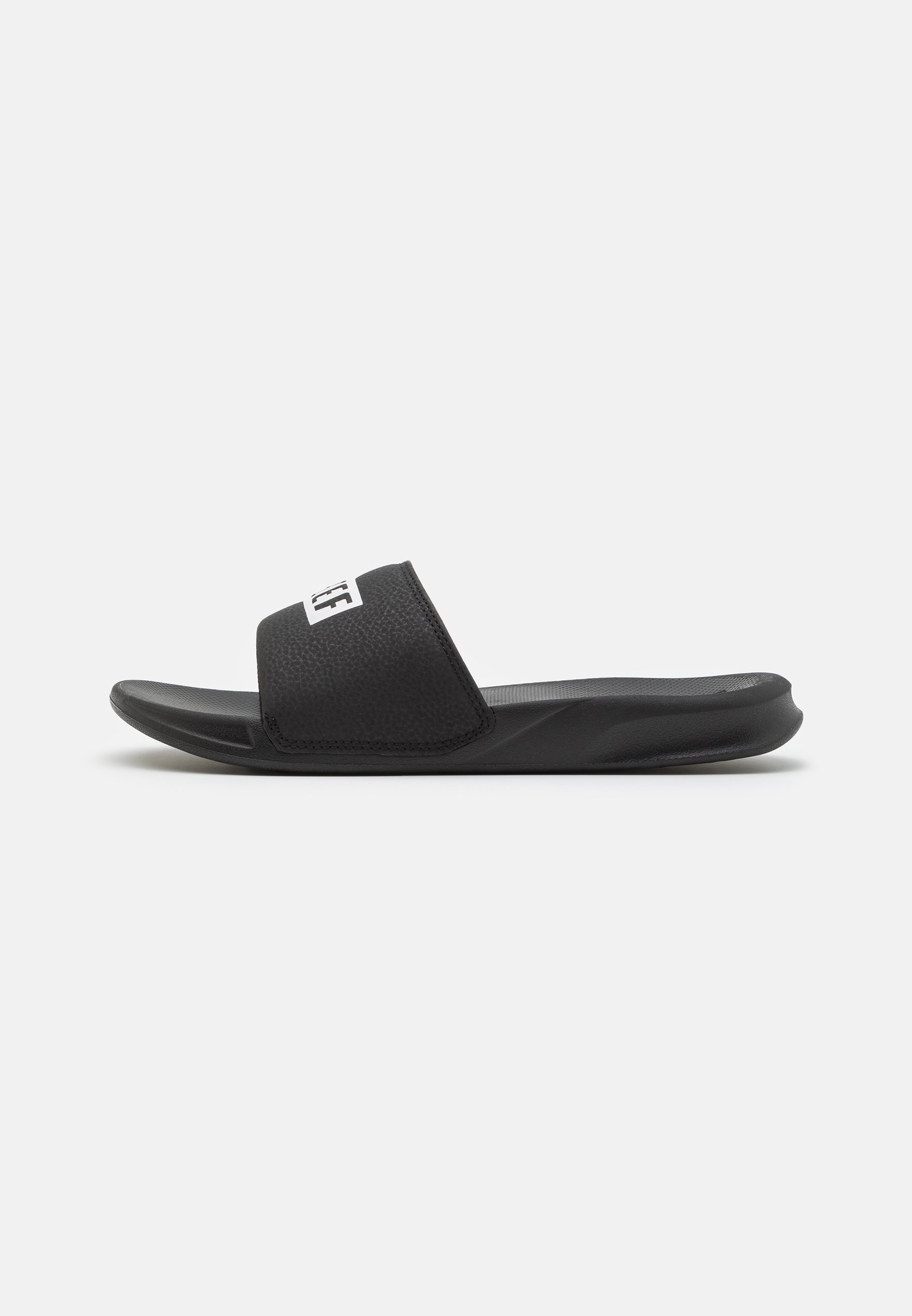 Reef ONE SLIDE - Slippers - svart/hvit