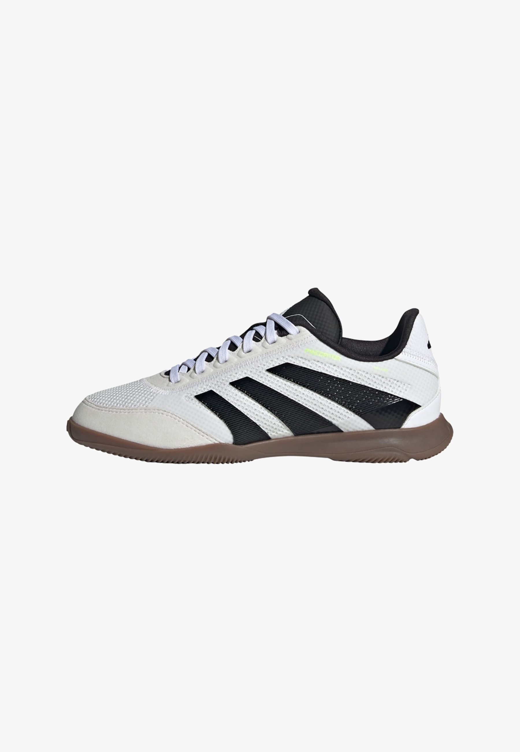 adidas Performance PREDATOR LEAGUE - Buty do piłki nożnej halowej - cloud white core black lucid lemon
