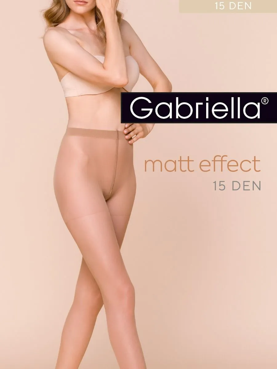 Gabriella Matt Effect 15 Den Dita Melisa - Rajstopy rozm.3