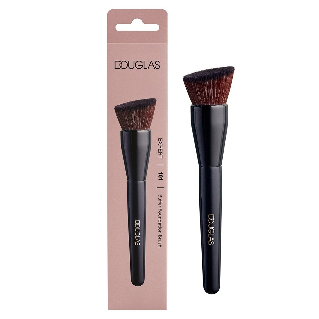 „Douglas Collection“ makiažo pagrindo teptukų priedai, eksperto teptukas – 101 buferinis makiažo pagrindo teptukas – 1 vnt.