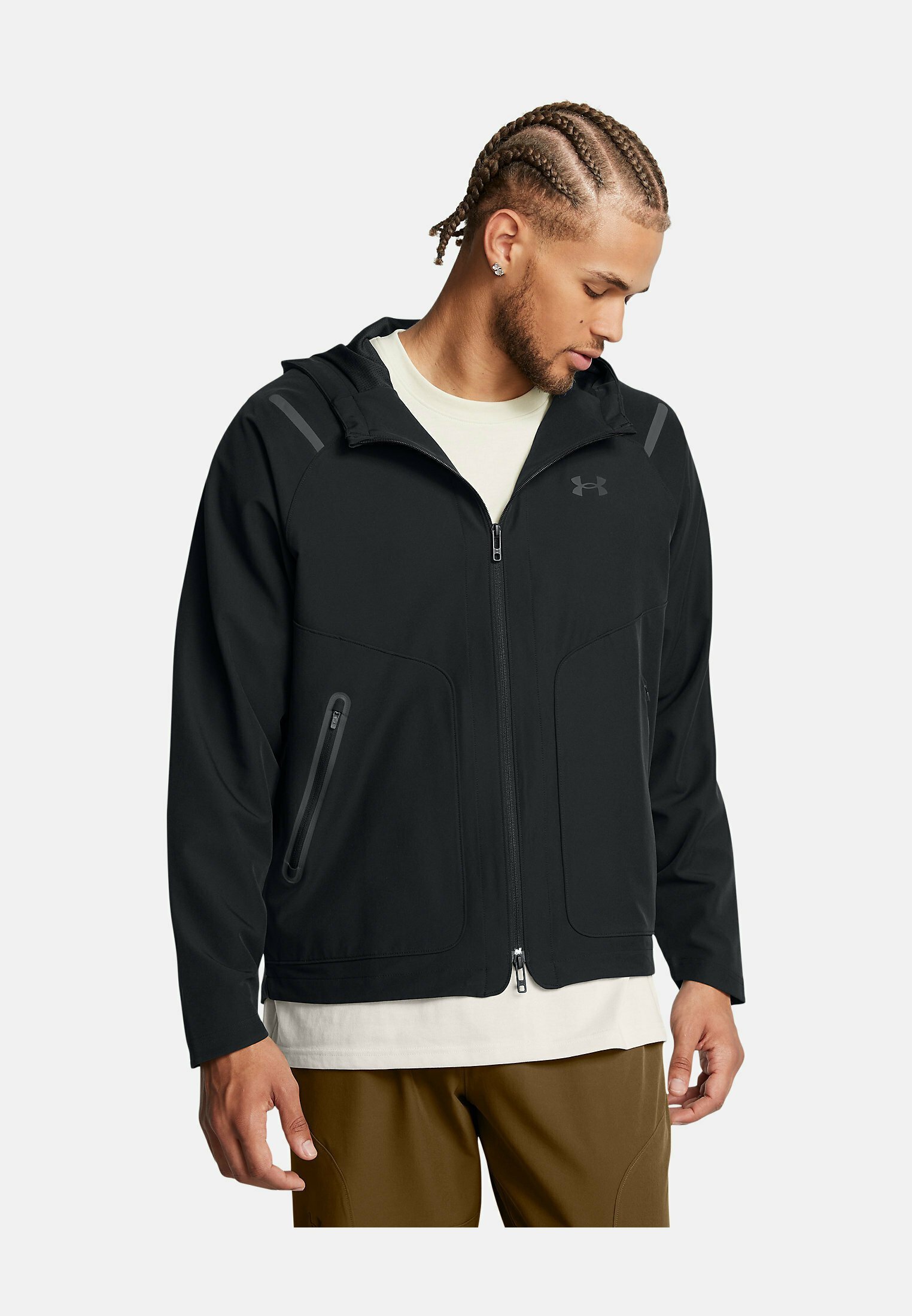 Kurtka outdoorowa Under Armour UNSTOPPABLE JACKET - czarna