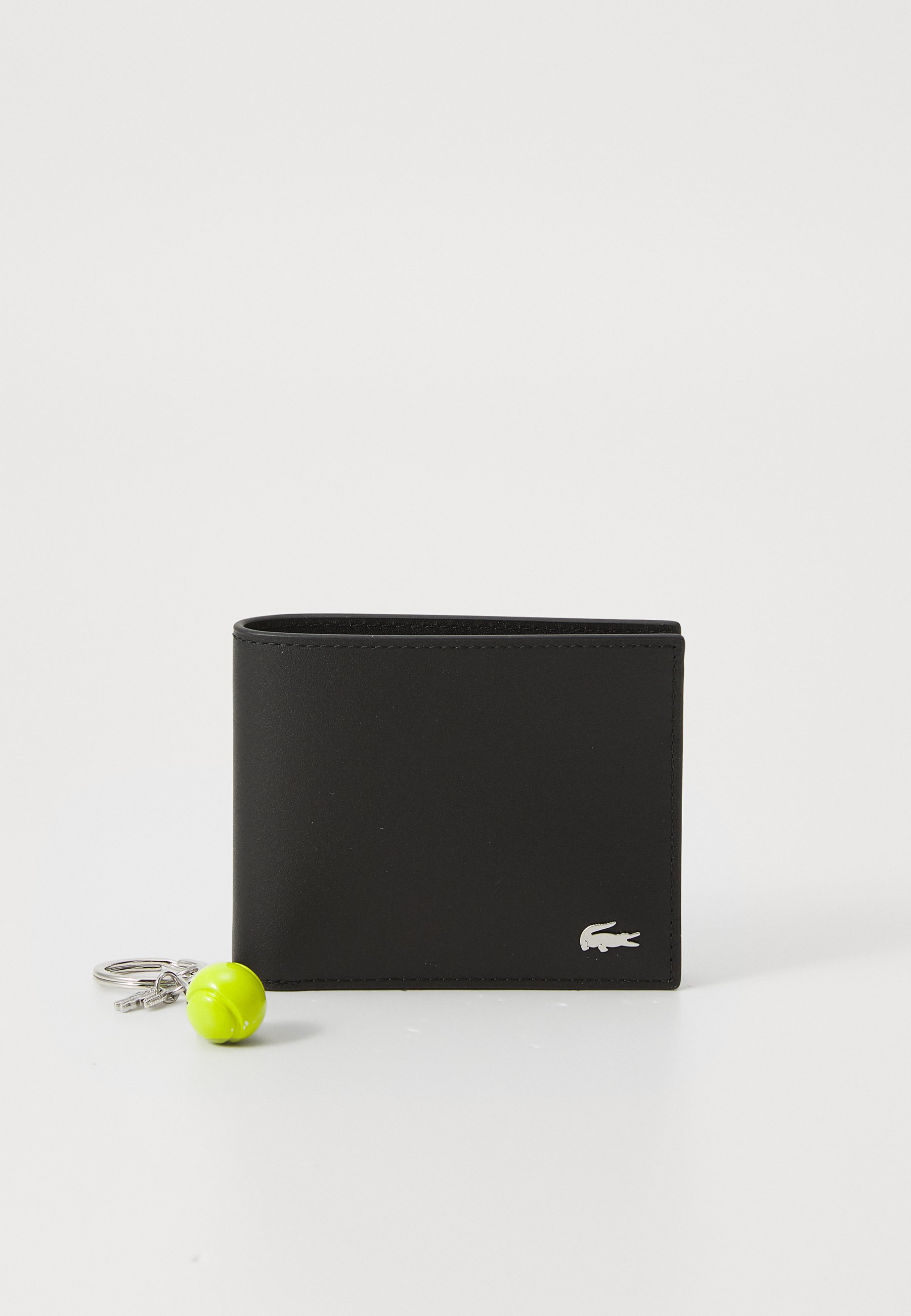 Lacoste MONEY PIECES SET - Klíčenka - noir/jaune fluo