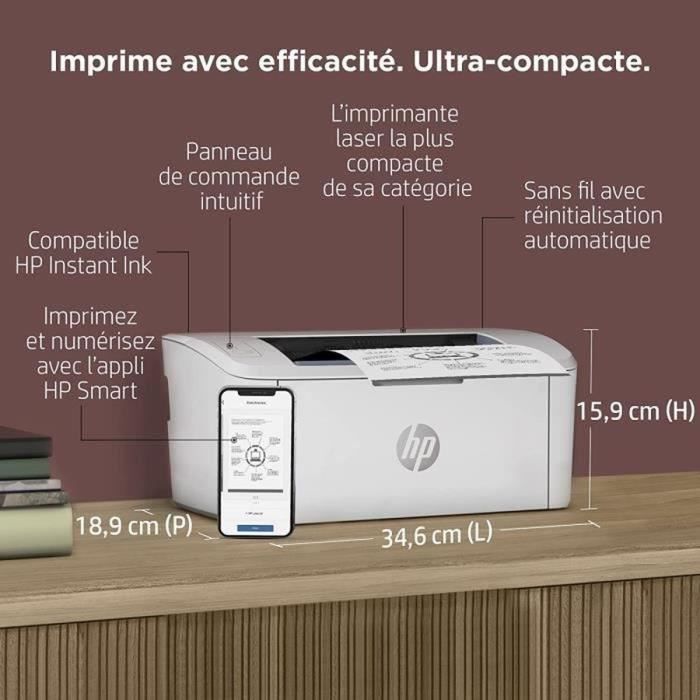 HP LaserJet M110w Black and White Laser Single Function Printer + Genuine Black Toner Cartridge W142A