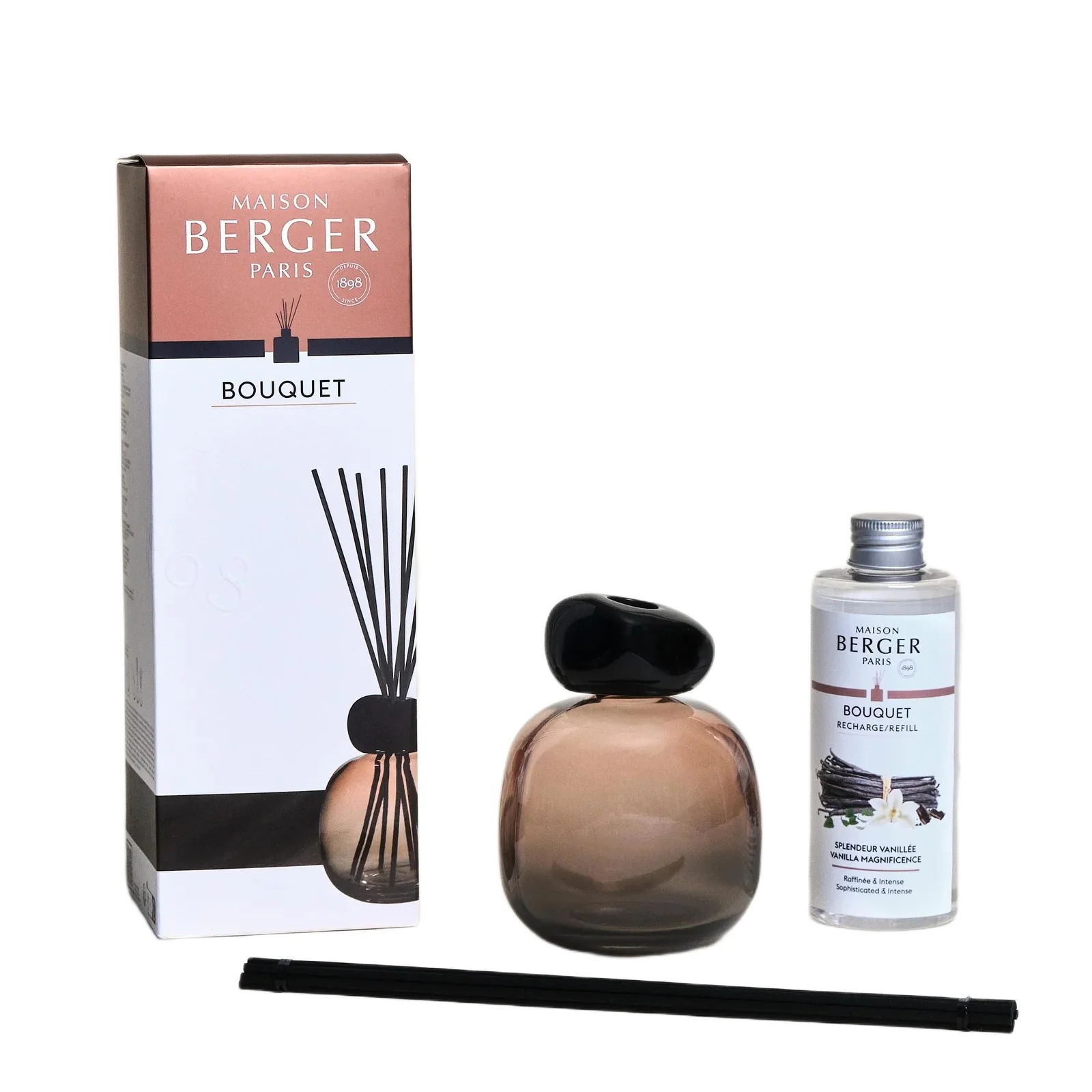 Bouquet Parfumé Bouquet MINERAL Nude + Splendeur Vanillée - Diffusore di Profumo, Profumo per Diffusore
