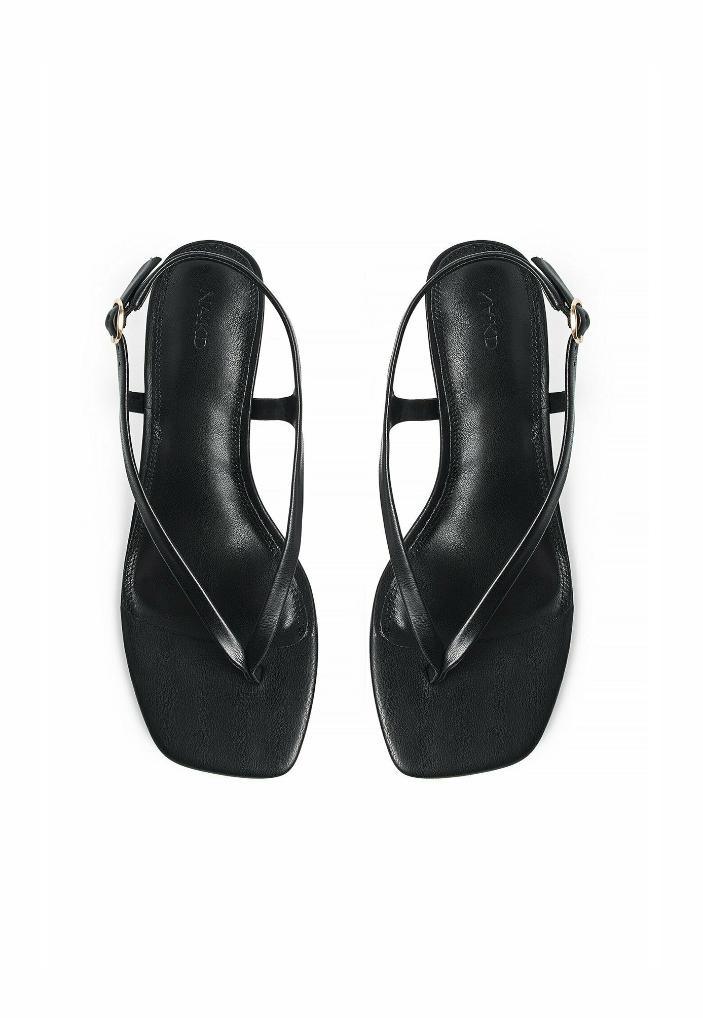 NA-KD T-bar sandalen - zwart