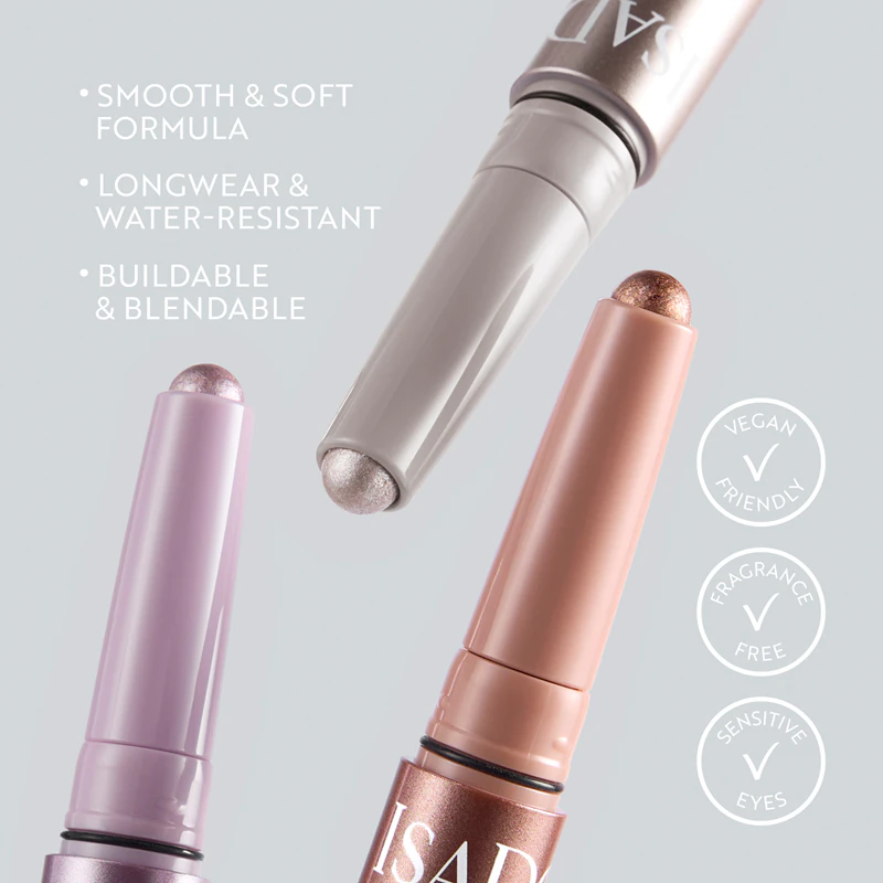 IsaDora The Eyeshadow Stick Shimmer – langanhaltender Glitzer-Lidschattenstift