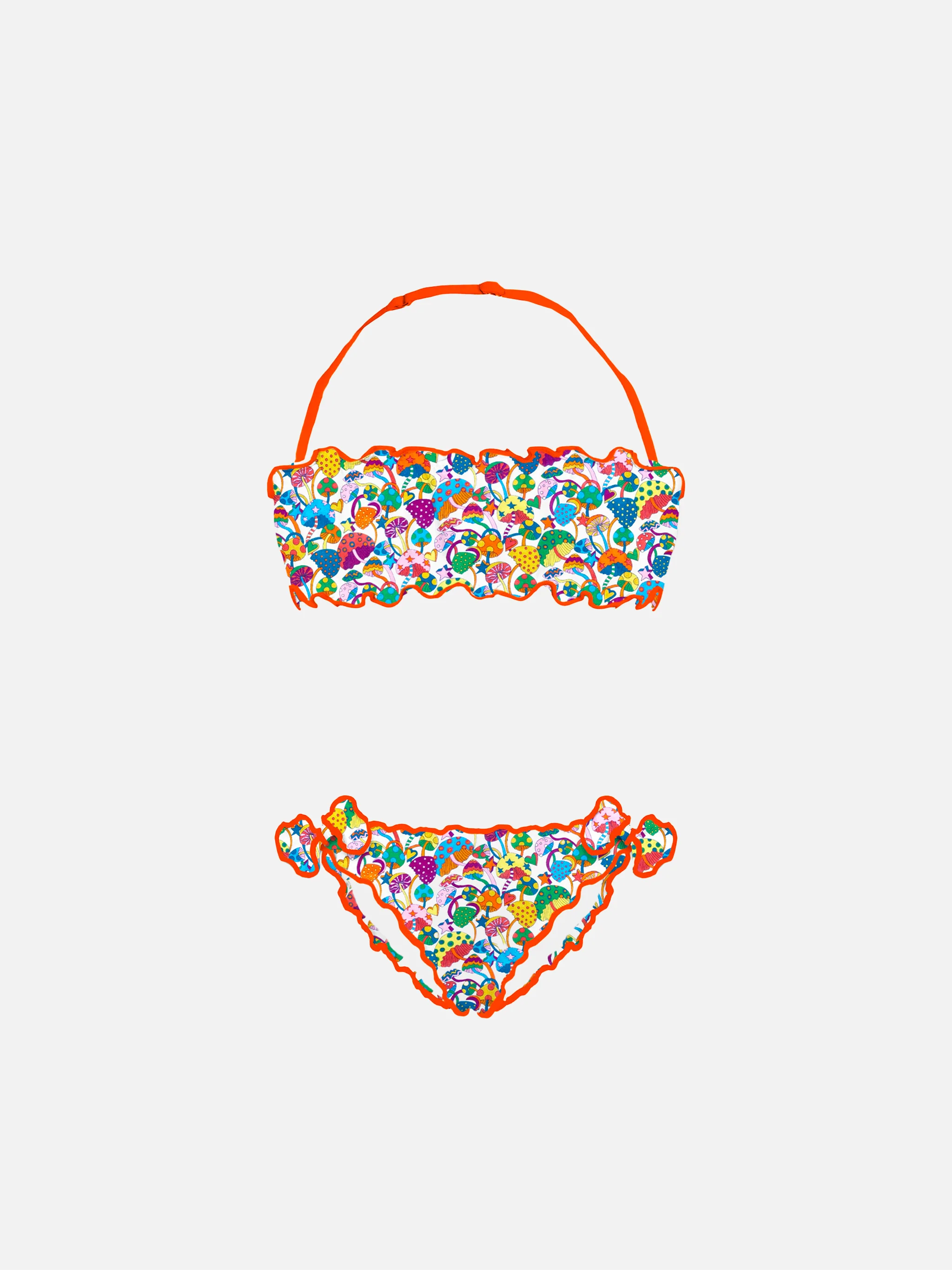Bikini met bandje en Liberty-print | GRATIS SPECIALE EDITIE