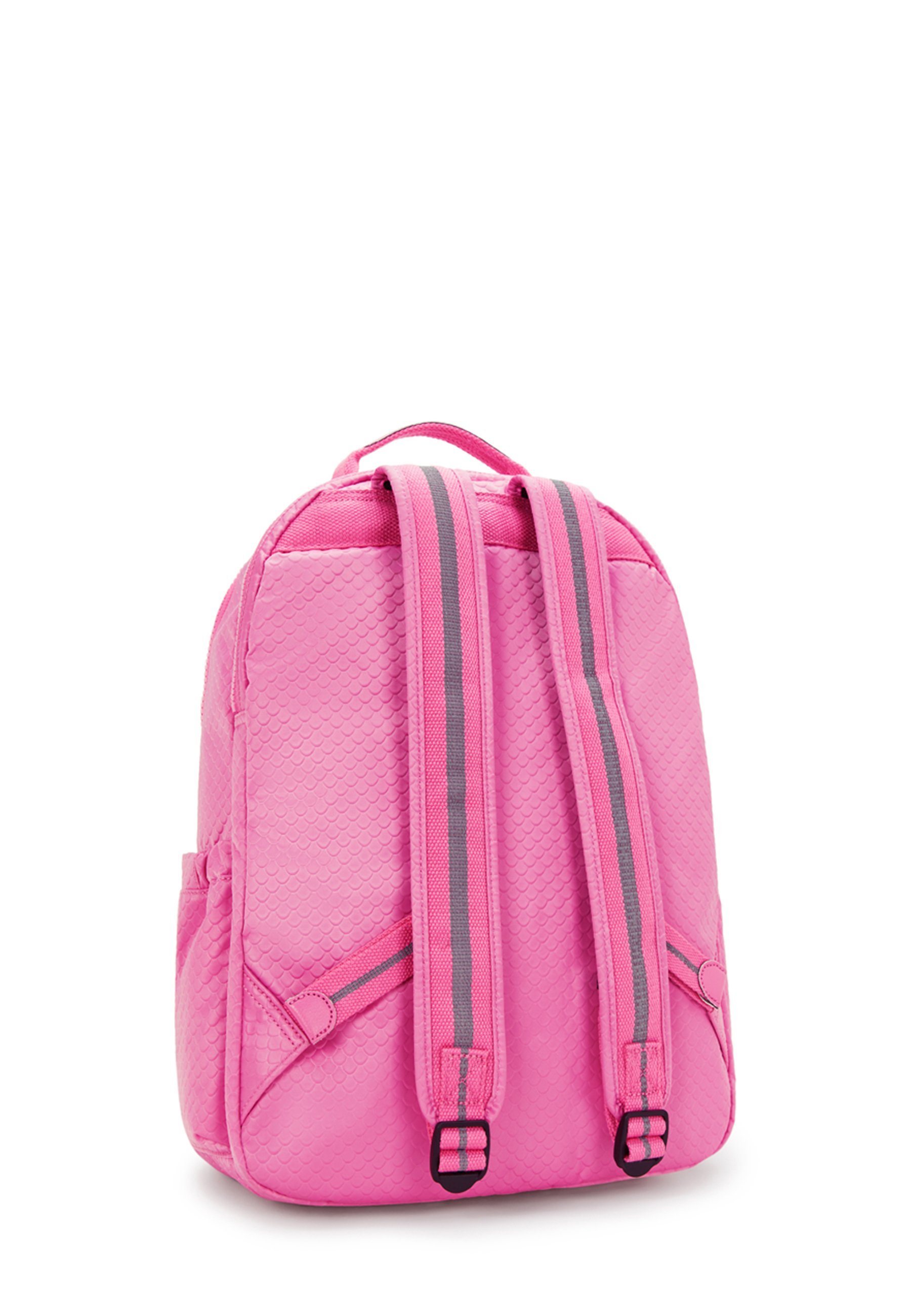 Kipling SEOUL LAP BTS++ - Schultasche - rosa Meerjungfrauen-Prägung