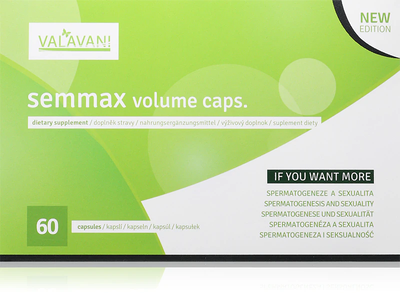 VALAVANI Senmax Volume suplemento alimentar suplemento para homens