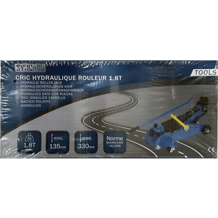 Cric hydraulique rouleur 1,8T SYNCHRO