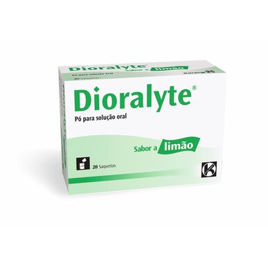 Dioralyte  Dioralyte Saquetas Perda de Líquidos Limão      20 saquetas 20 saquetas