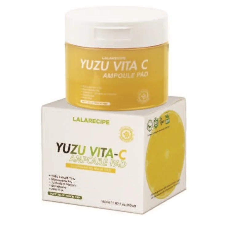 Lalarecipe Yuzu Vita-C ampultampons 80 stuks met hydraterende werking