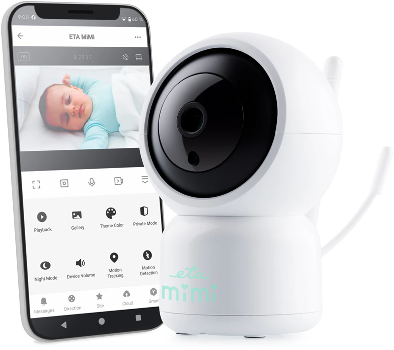 ETA Mimi 6306 90000 Monitor de Vídeo Digital para Bebês