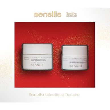 „Sensilis Eternalist AGE“ dieninis veido kremo rinkinys sausai odai, 50 ml, 20 ml, 50 ml, 20 ml