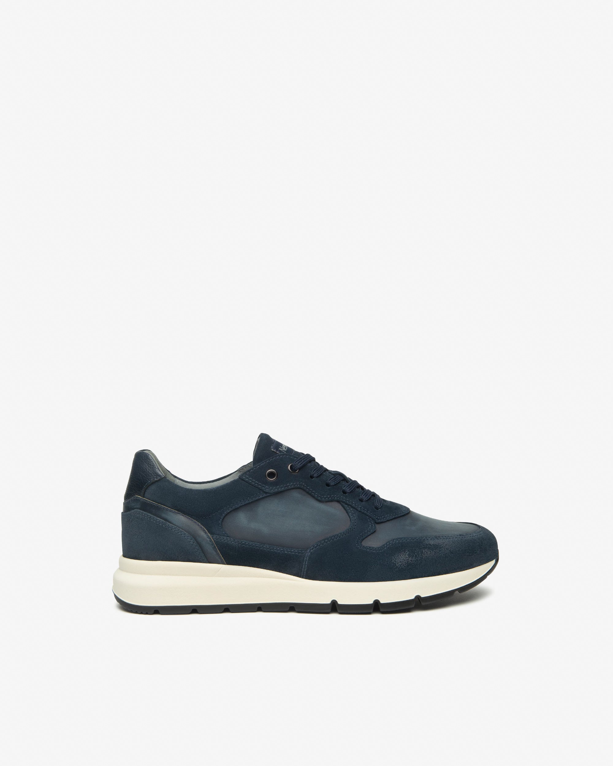 Herren-Sneaker aus Wildleder und Leder