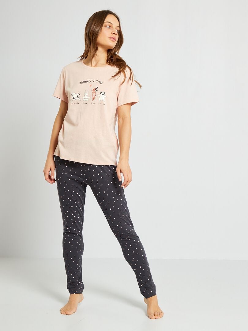 Camiseta de punto - ROSA