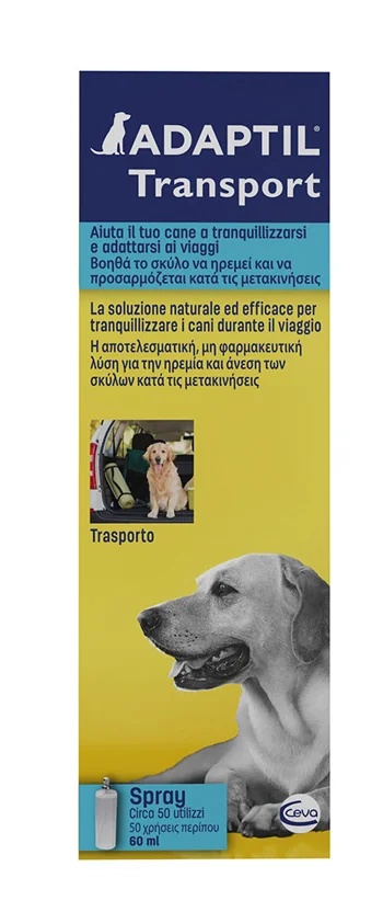 ADAPTIL Adaptil Spray de Transporte 60 ml Spray antiestresse