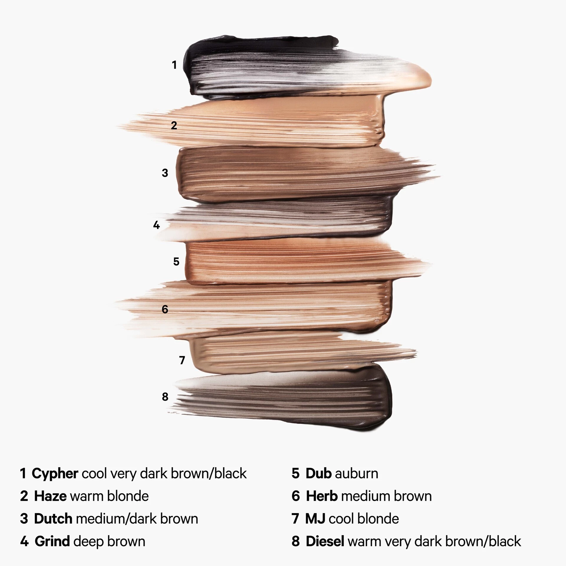 KUSH Gel de sprâncene Fiber Dutch - MILK Makeup
