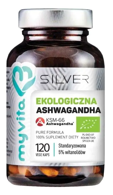 MyVita Ashwagandha Bio 200 mg, 120 kaps.