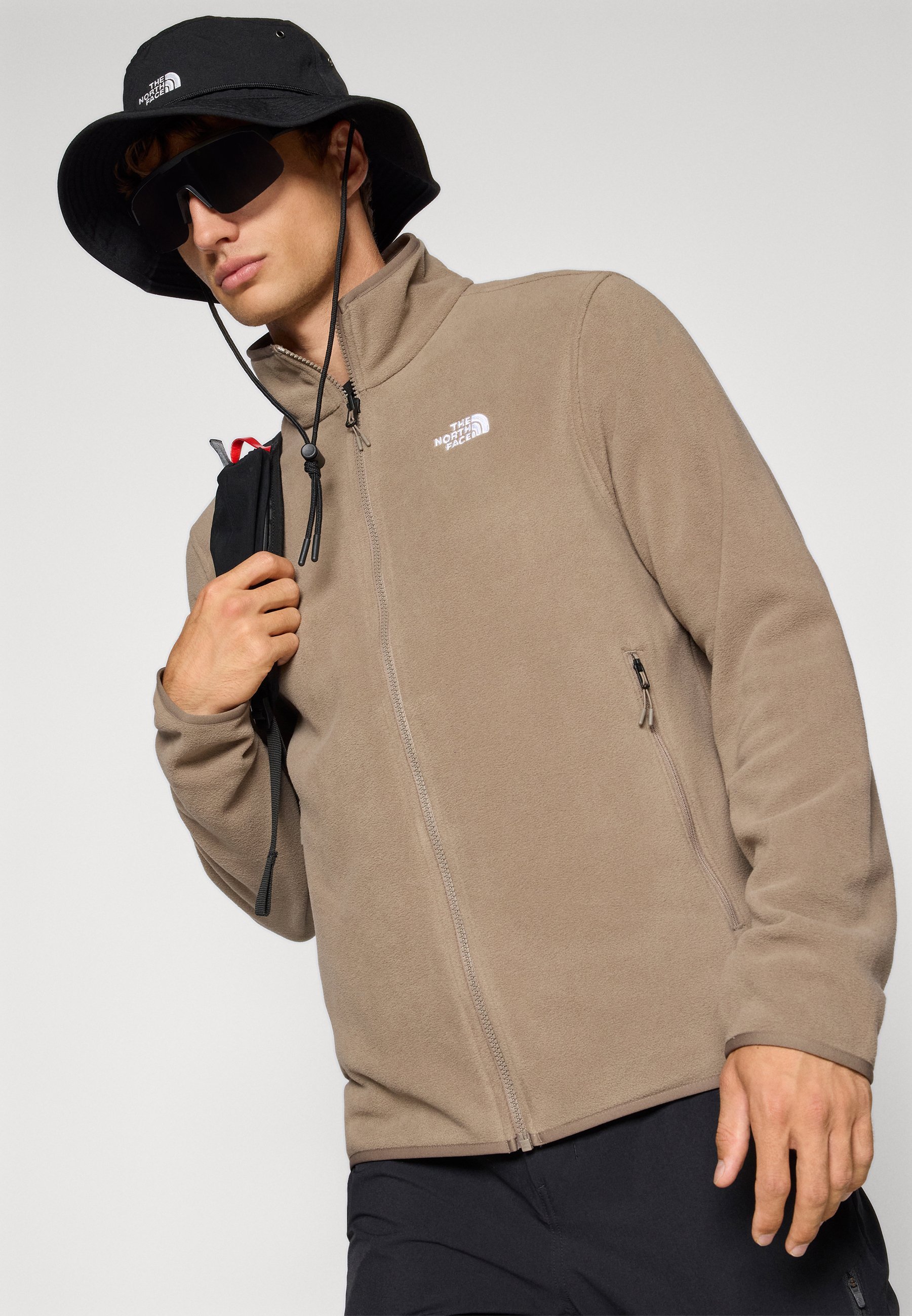 „The North Face M GLACIER FLEECE JACKET“ – flisinė striukė – moka ruda