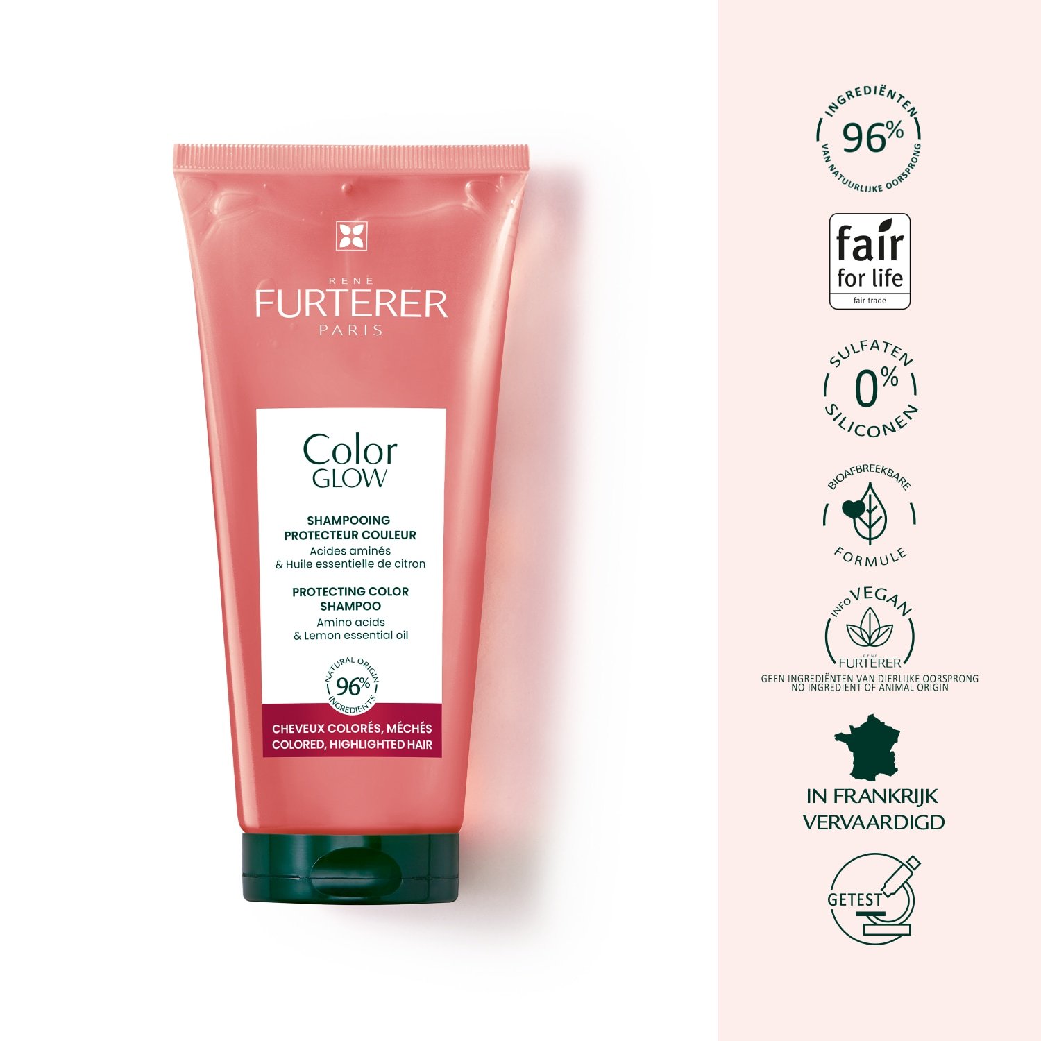 René Furterer Color Glow šampon za zaštitu boje - 200 ml