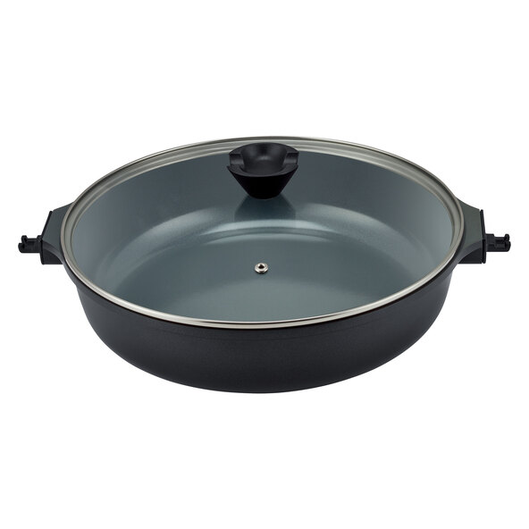 Brat- und Backofenpfanne, 32cm, kurzer & langer Griff
