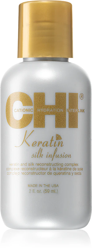 Sérum regenerador CHI Keratin Silk Infusion com queratina