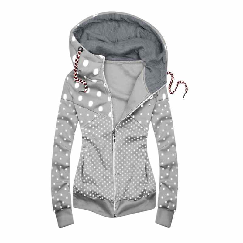 Felpa con cappuccio sportiva da donna in cotone Autunno/Inverno 2021, maglione con cappuccio da donna, giacca con cappuccio